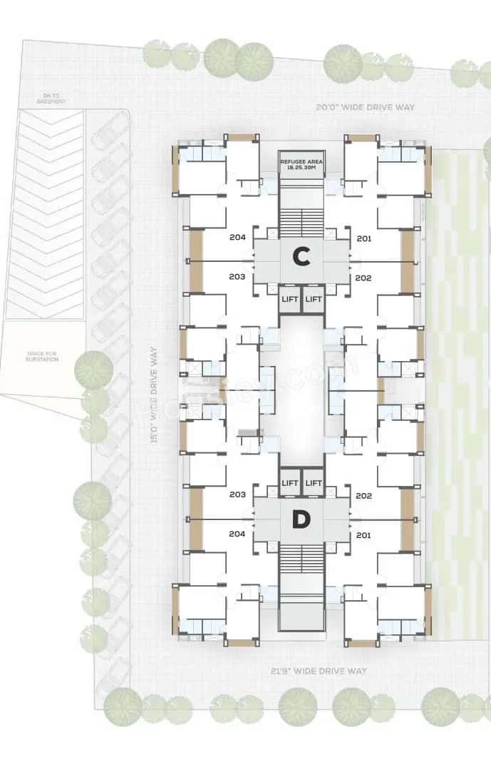 Siddhi Aarohi Vivianna Floor plan 2
