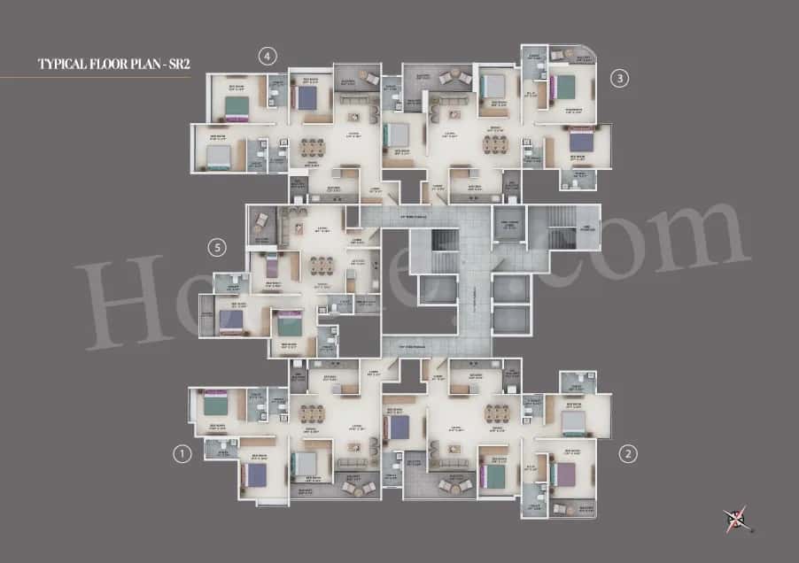 Shree Signature Ritz Floor plan 1