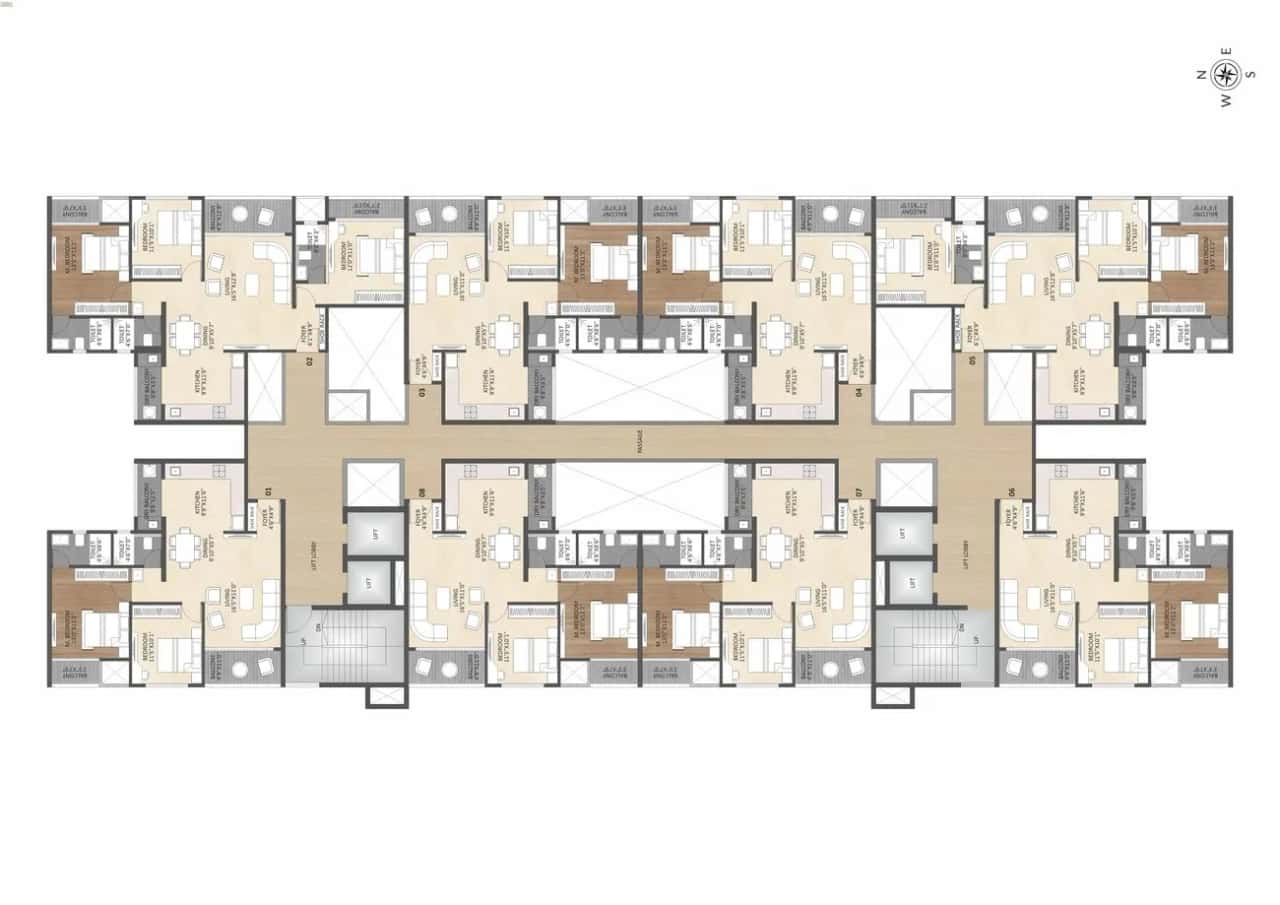 Bivega Silver Altair Floor plan 1