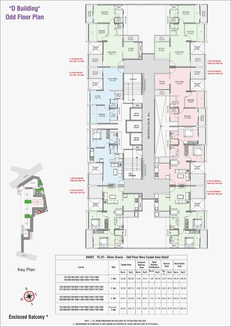 Rohan Silver Gracia Floor plan 2