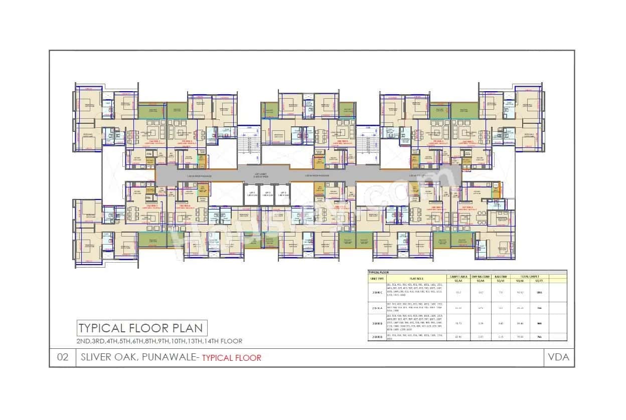 Silveroak Shriyans 3 0 Floor plan 2