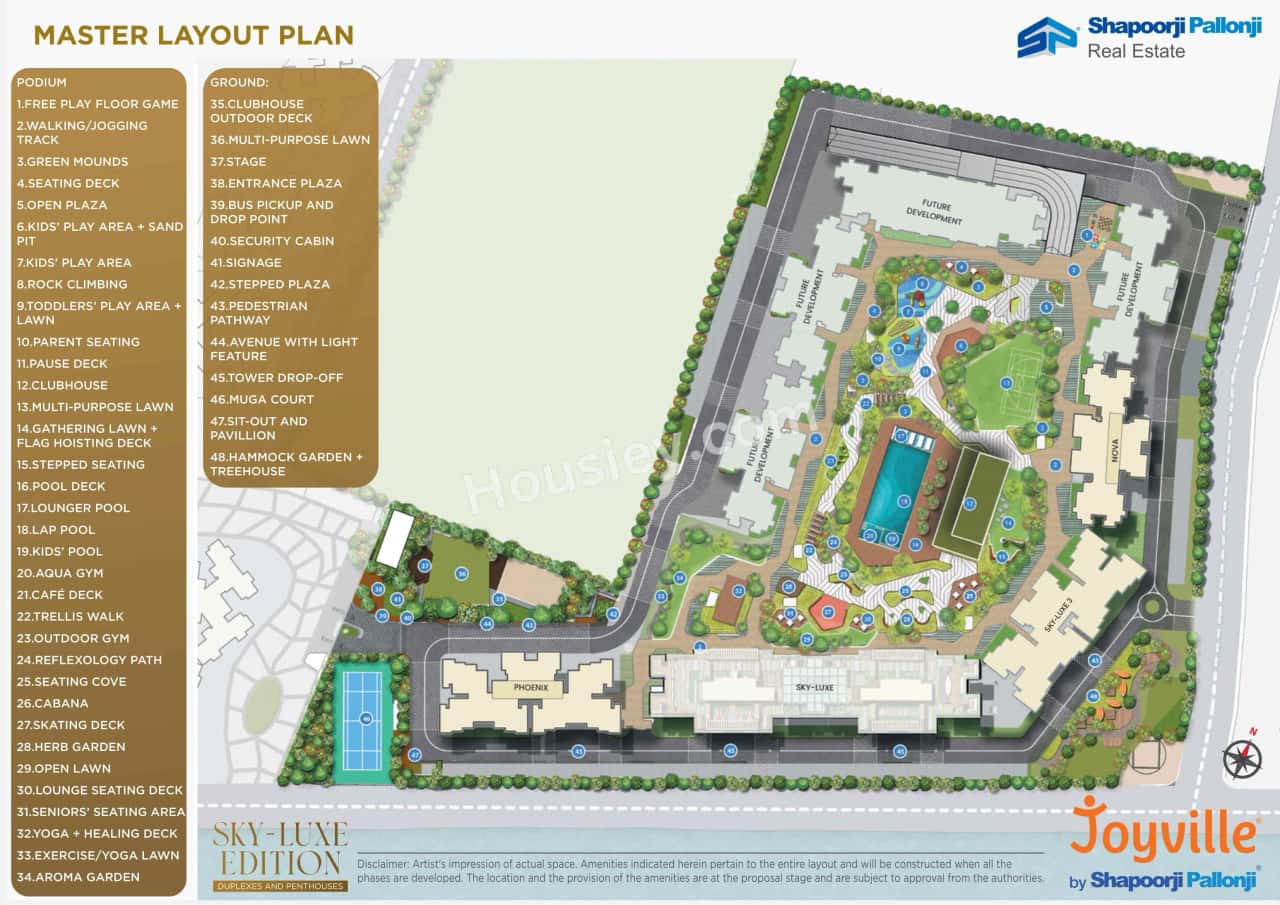 Sky Luxe Joyville Master Plan