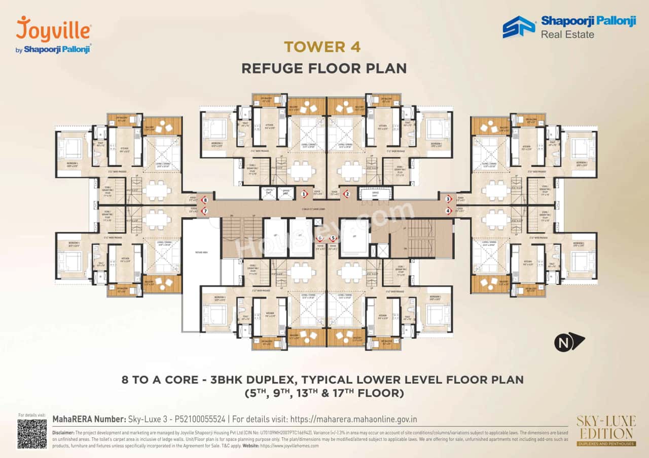 Sky Luxe Joyville Floor plan 2