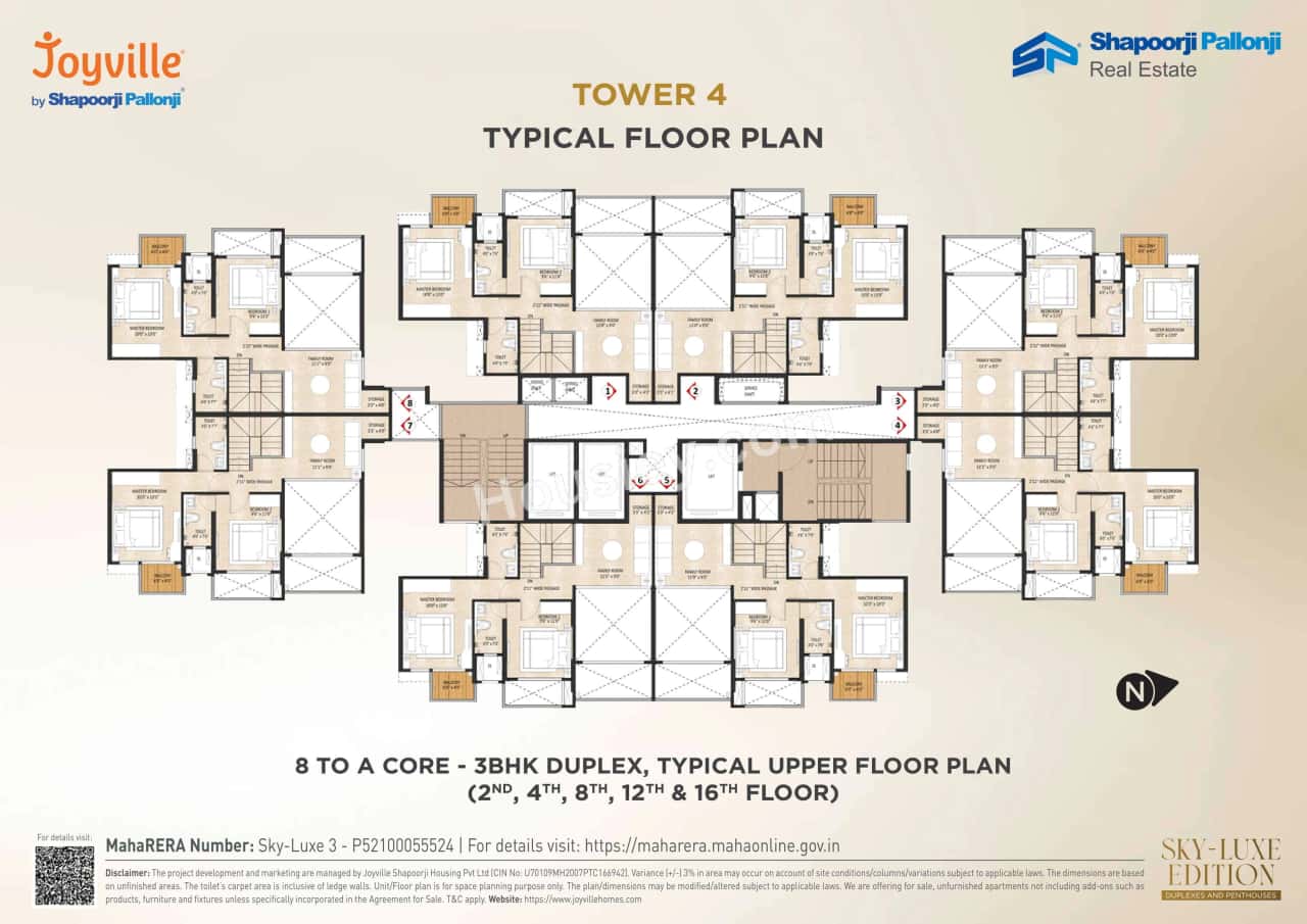 Sky Luxe Joyville Floor plan 5