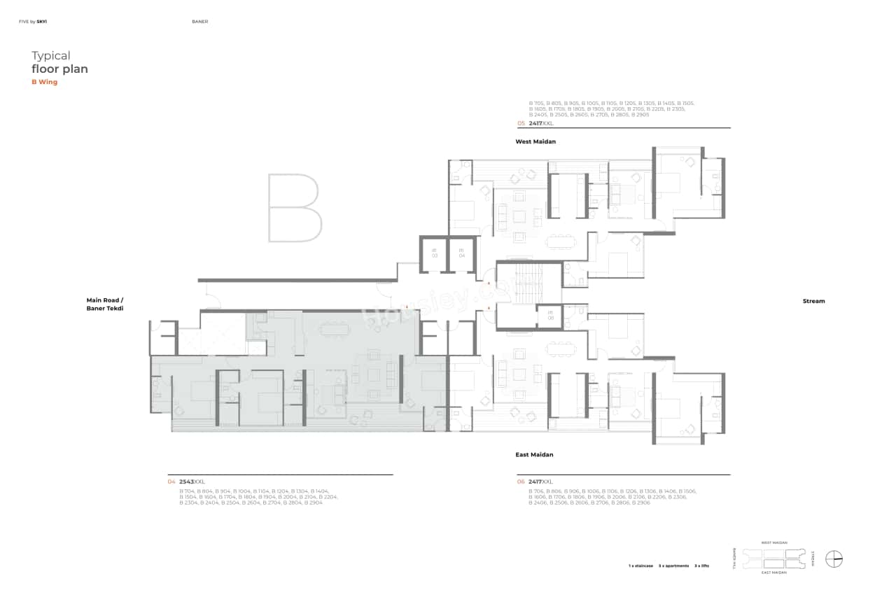 Skyi 5 Maidan Floor plan 2