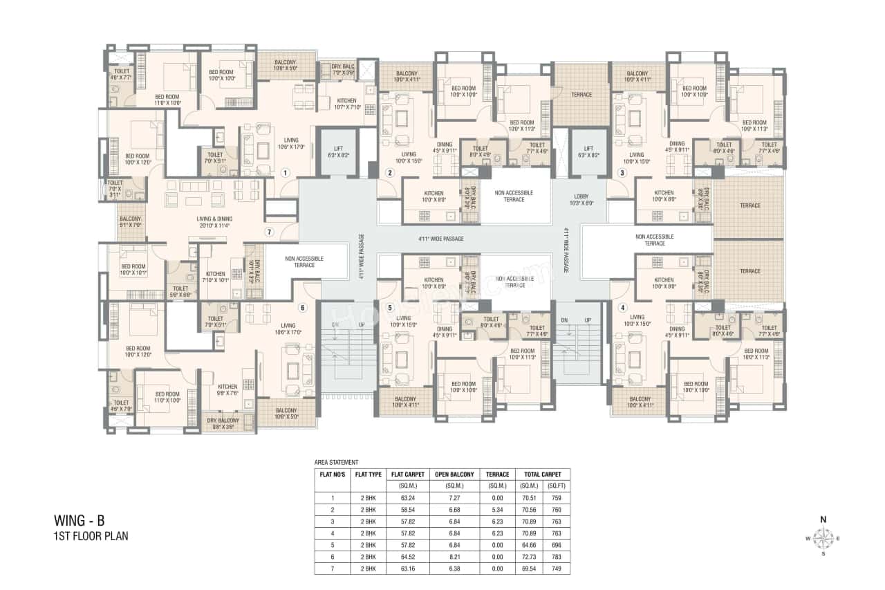 Skyrise Sparkle Floor plan 2