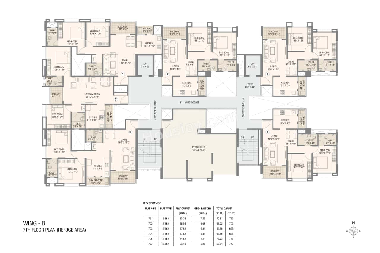 Skyrise Sparkle Floor plan 3