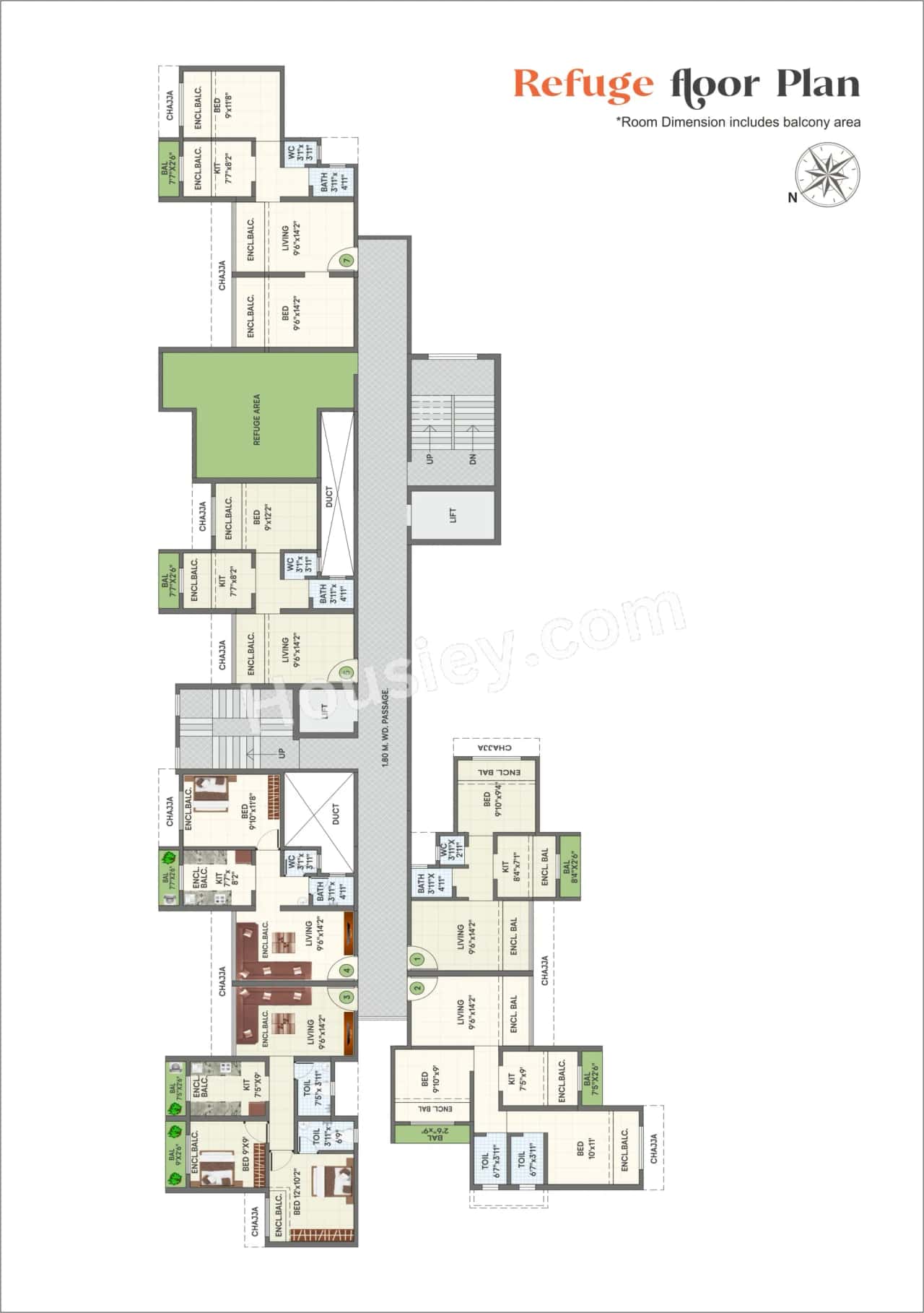 Sneh Serene Floor plan 2