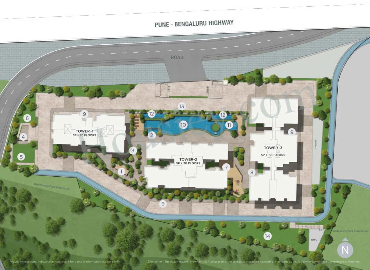 Sobha Nesara Master Plan