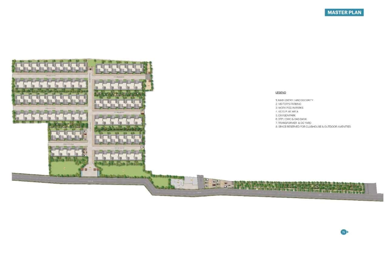 Sobha Oakshire Master Plan