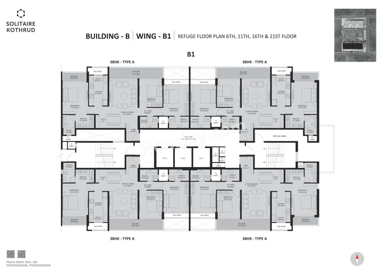 Solitaire Kothrud Floor plan 4