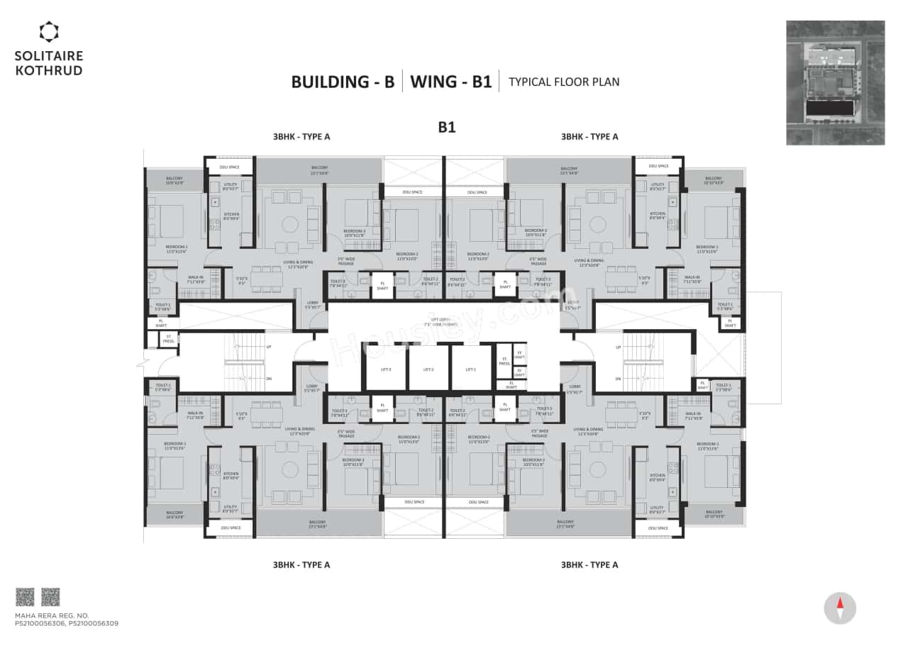 Solitaire Kothrud Floor plan 3
