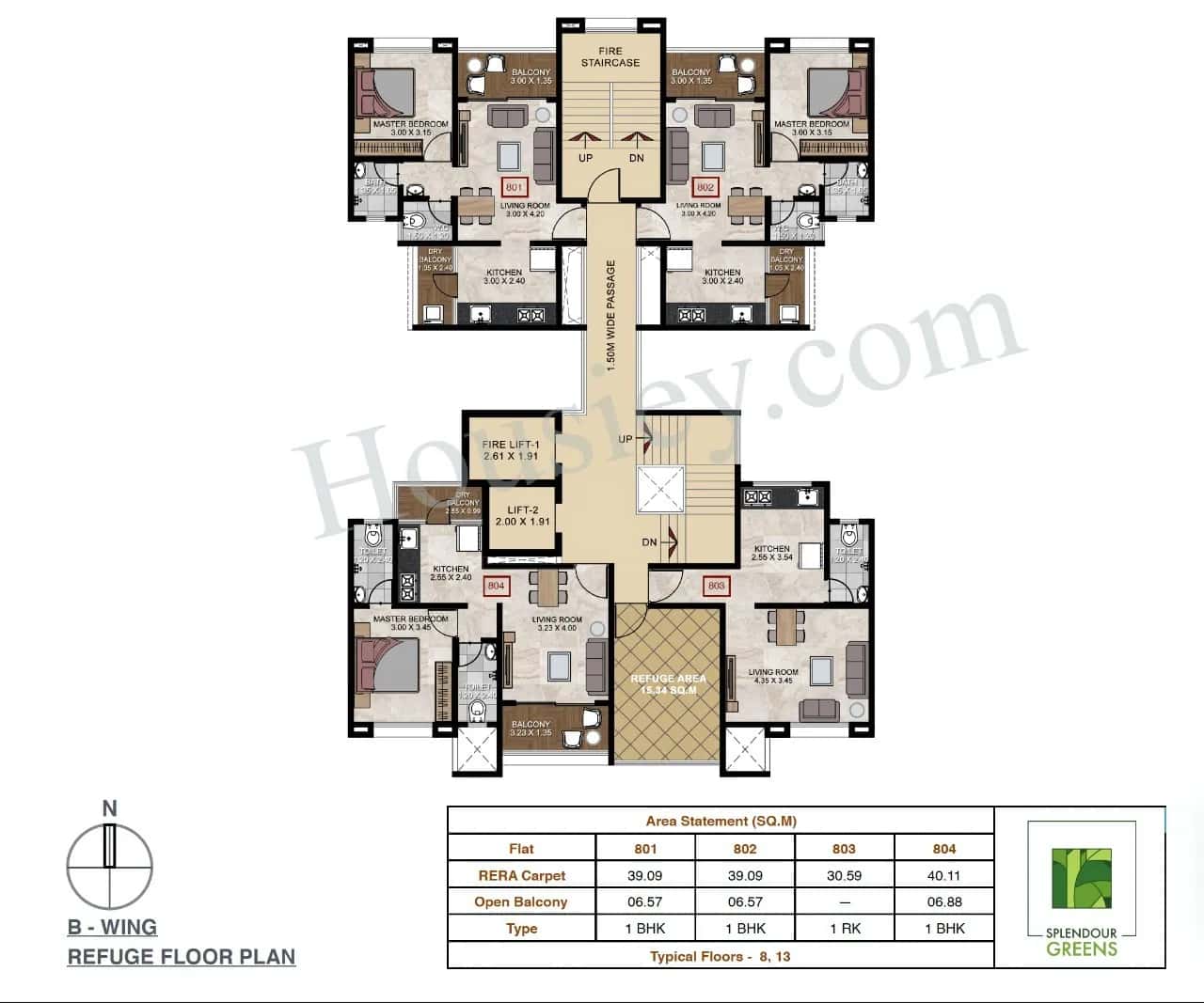 Sheth Splendour Greens Floor plan 1