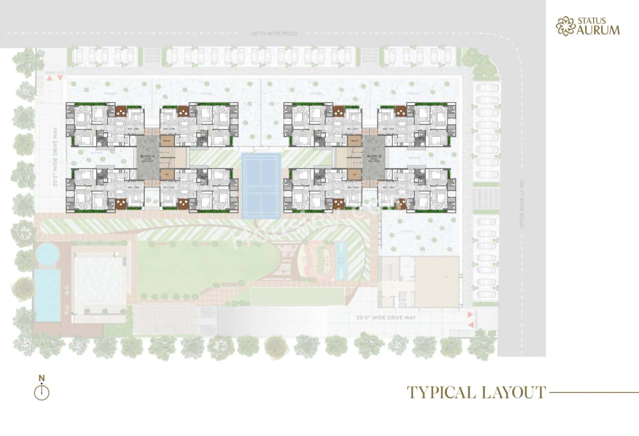 Status Aurum Floor plan 2