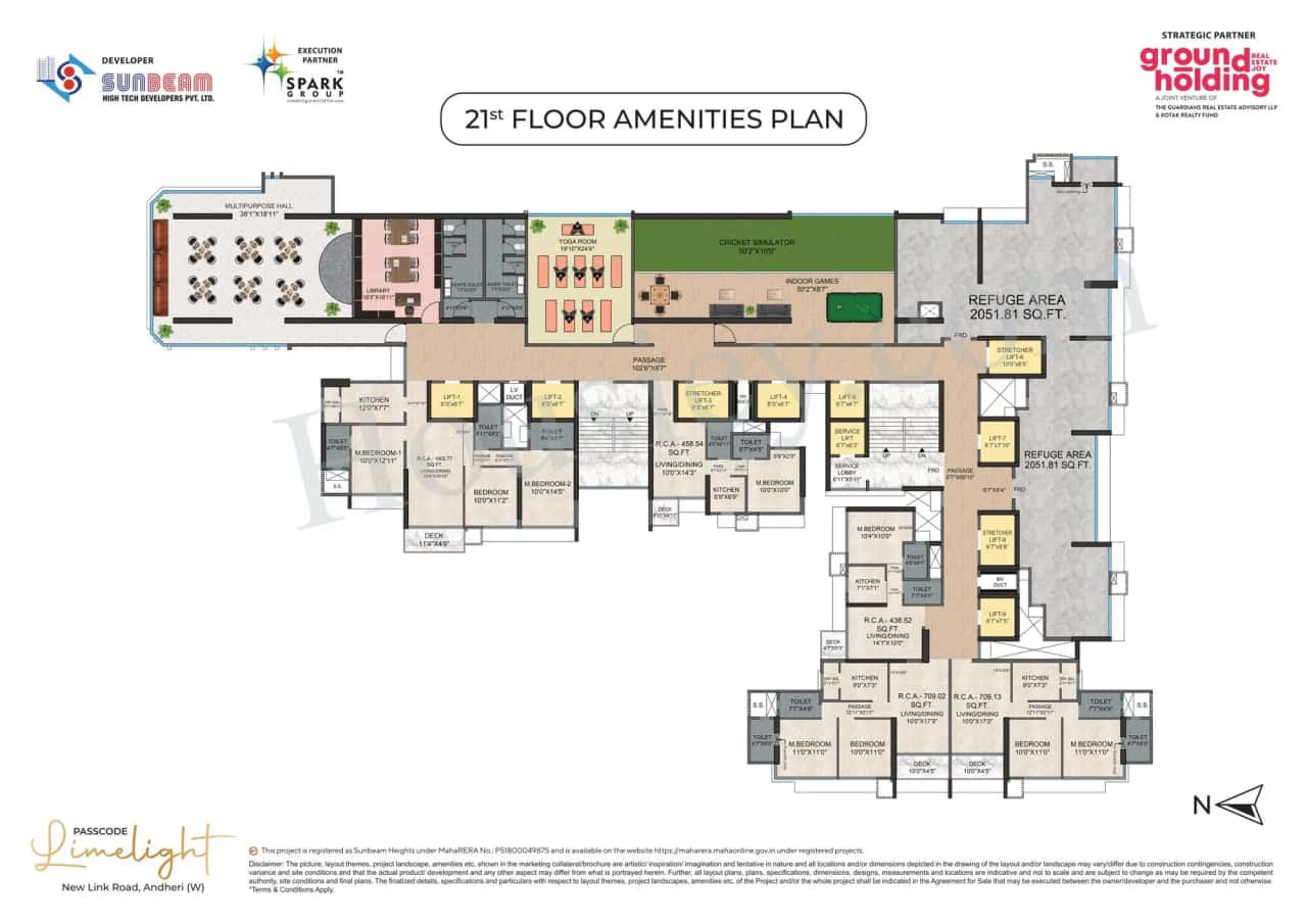 Sunbeam Limelight Floor plan 1