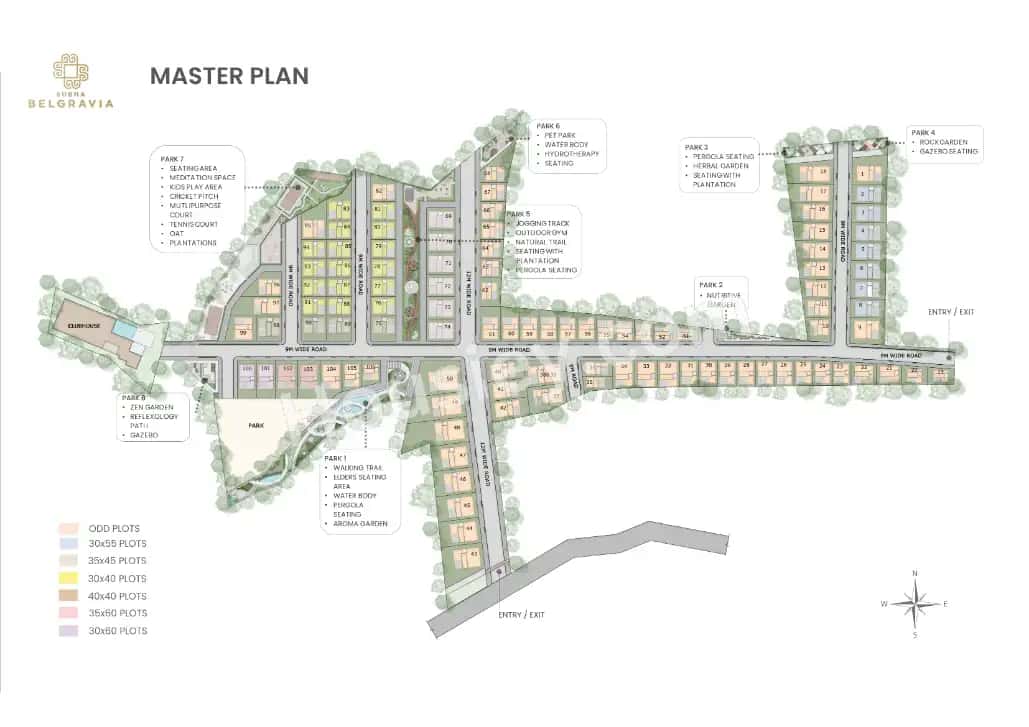Subha Belgravia Floor Plan