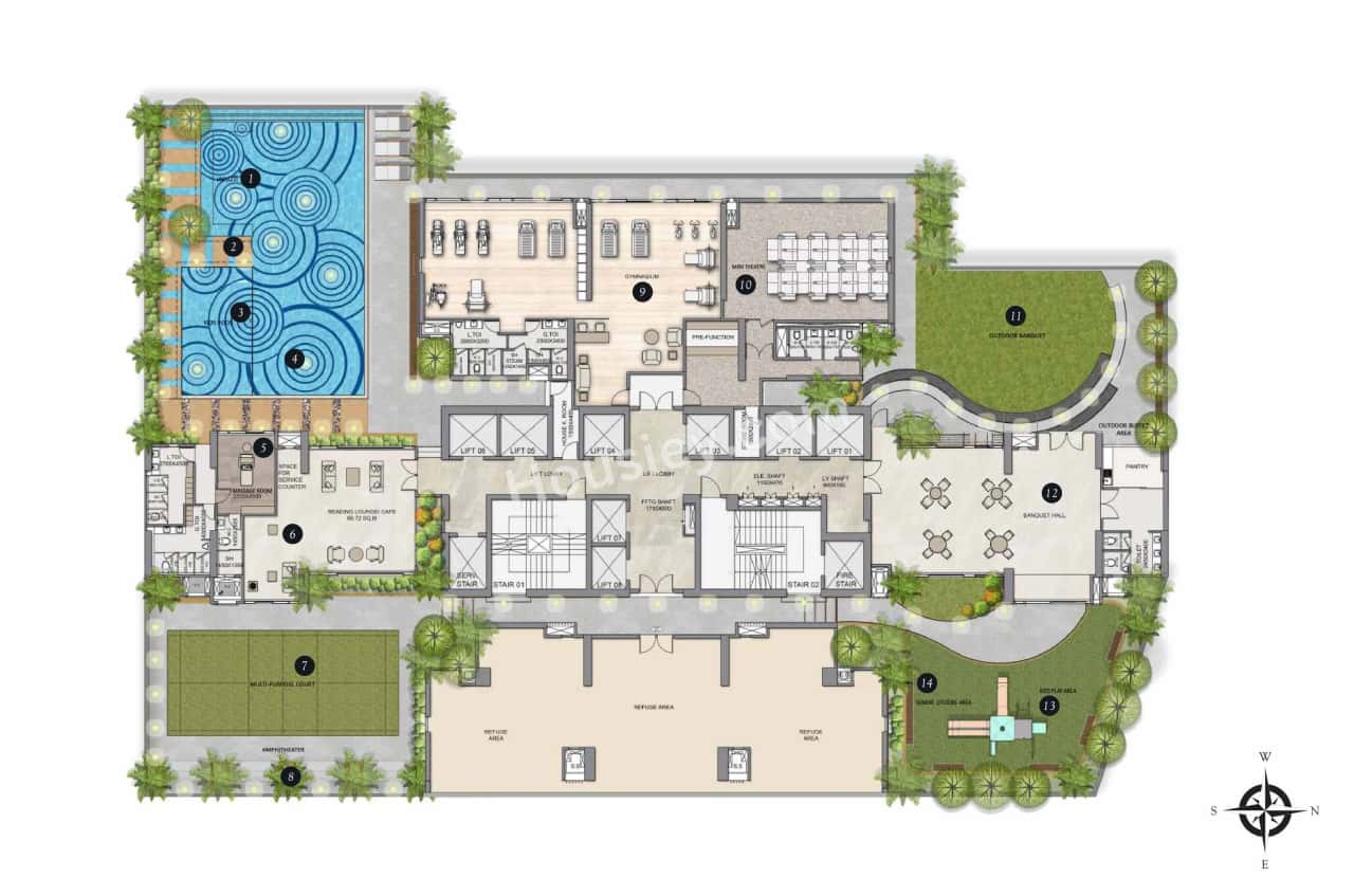 Sugee Marina Bay Floor plan 1