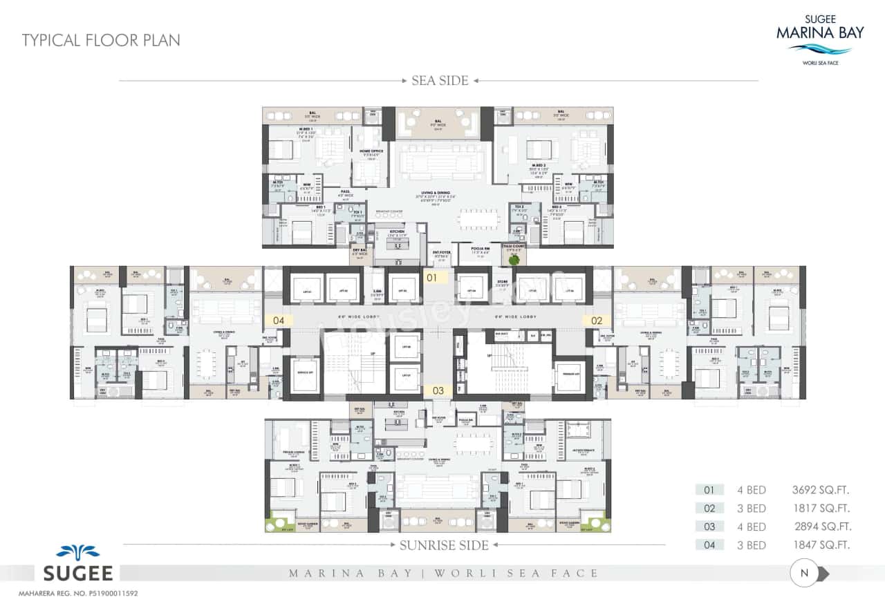 Sugee Marina Bay Floor plan 2
