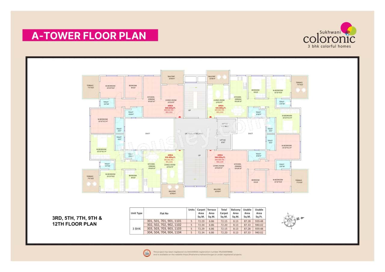Sukhwani Coloronic Floor plan 2