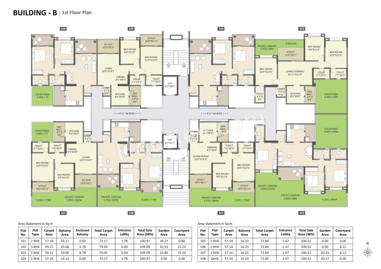 Sukhwani Hermosa Casa Floor plan 4