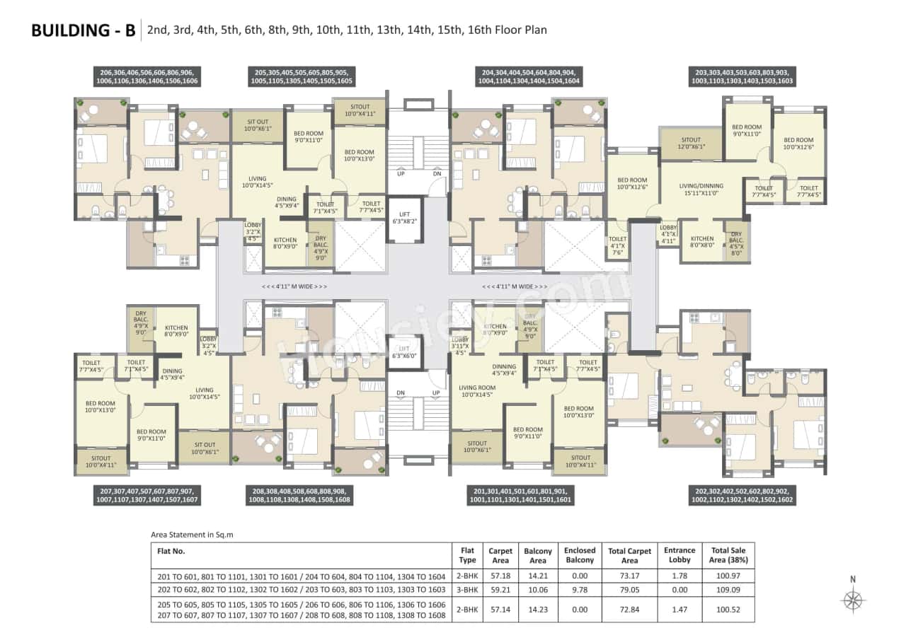 Sukhwani Hermosa Casa Floor plan 5