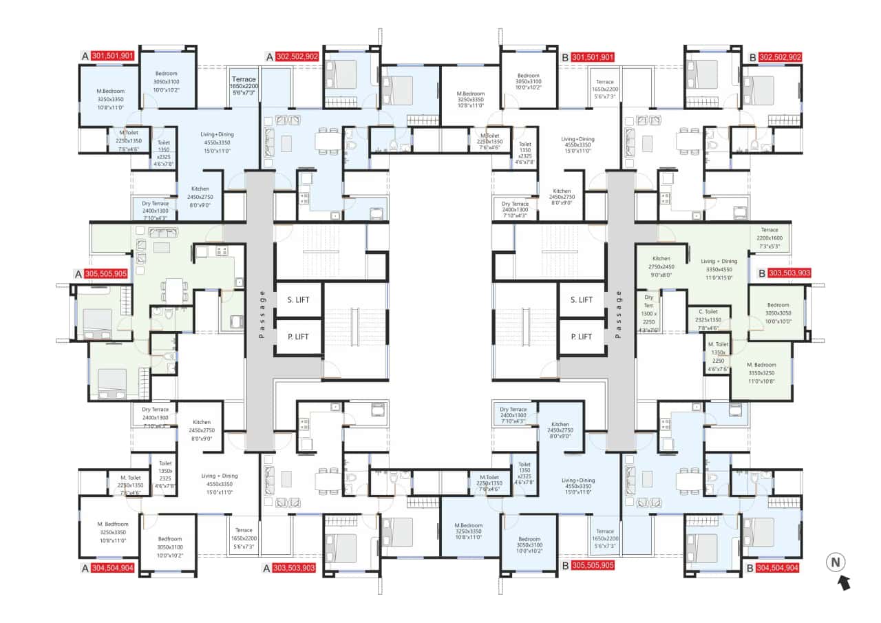Sukhwani Highlands Floor plan 2