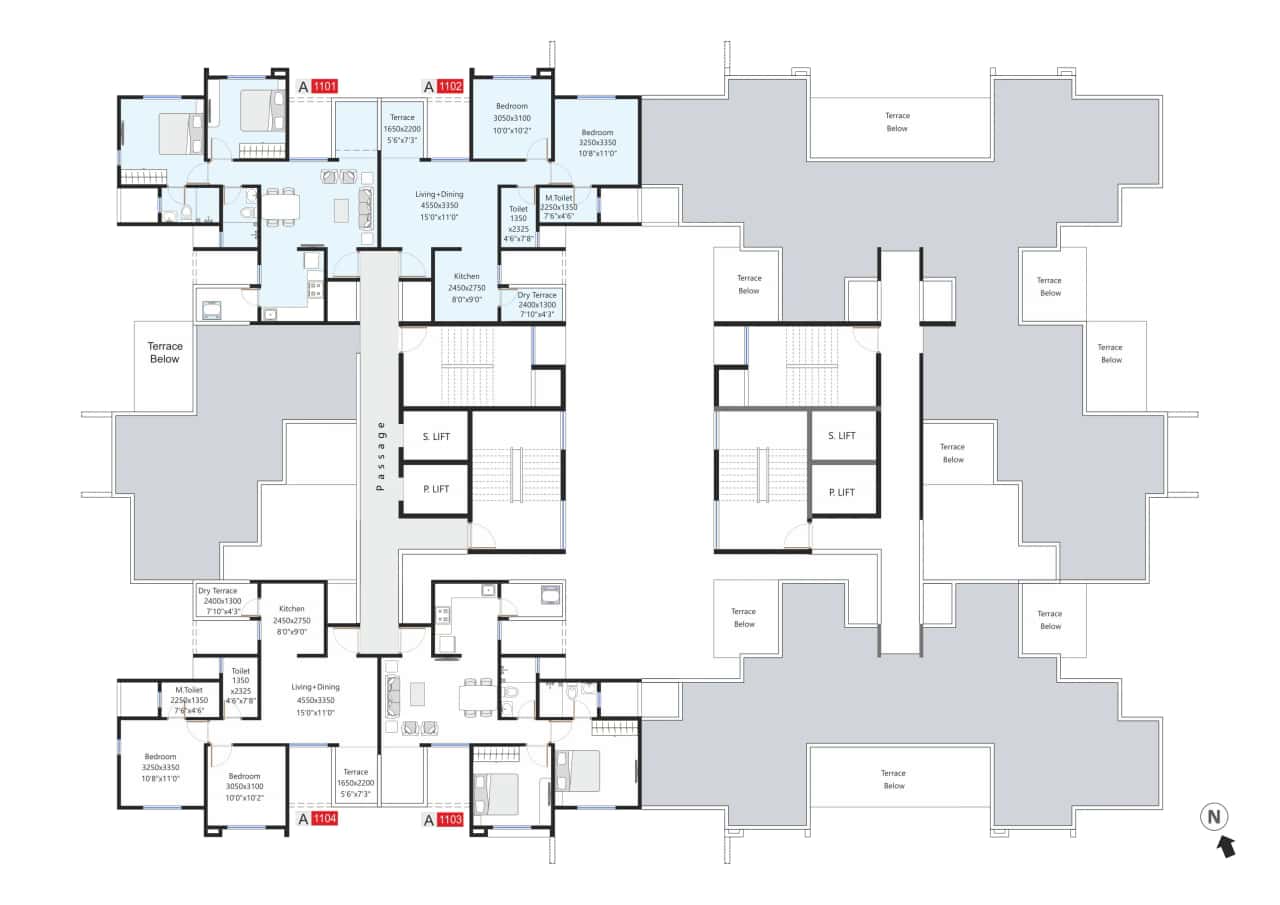 Sukhwani Highlands Floor plan 1