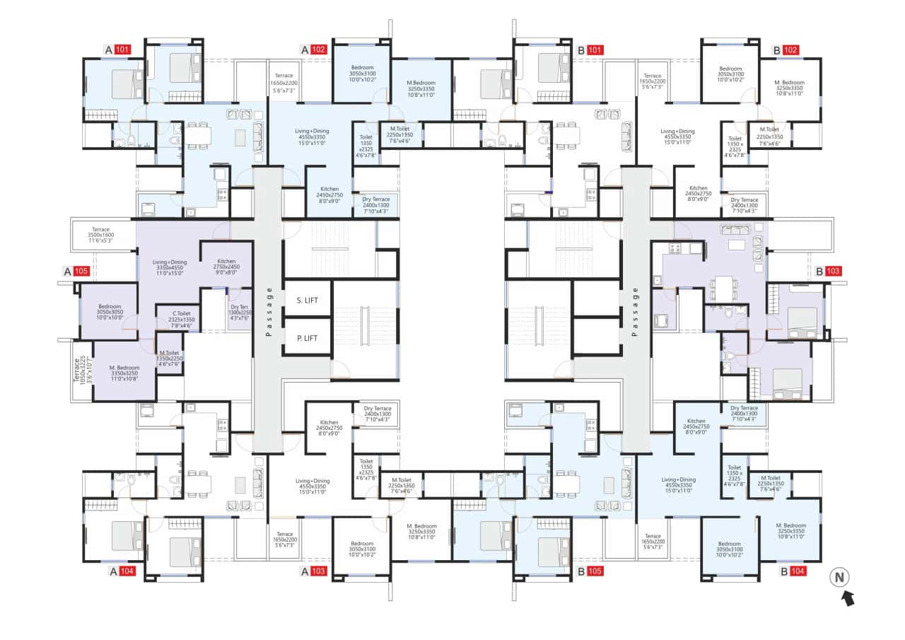 Sukhwani Highlands Floor plan 3