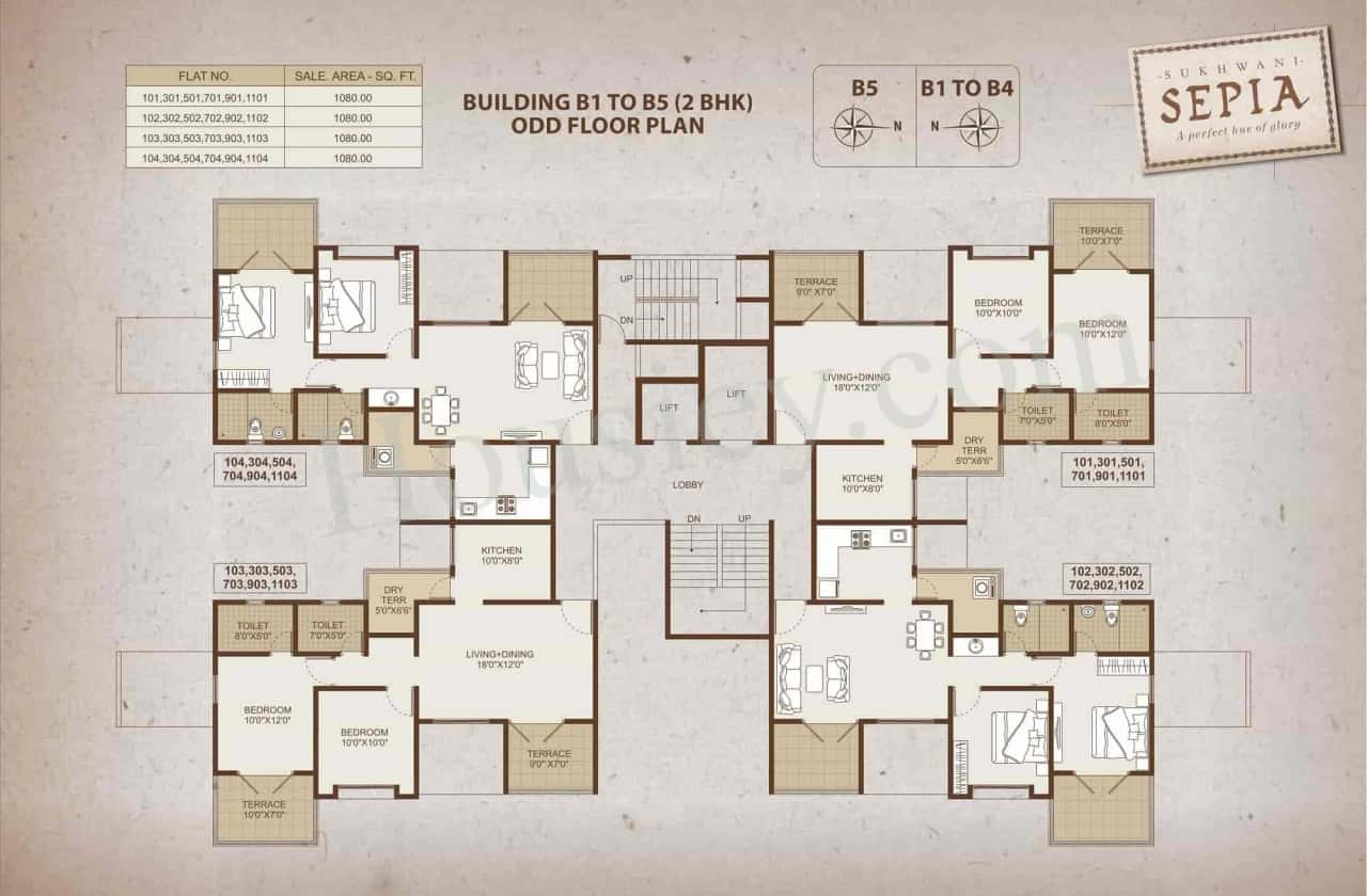 Sukhwani Sepia Floor plan 6