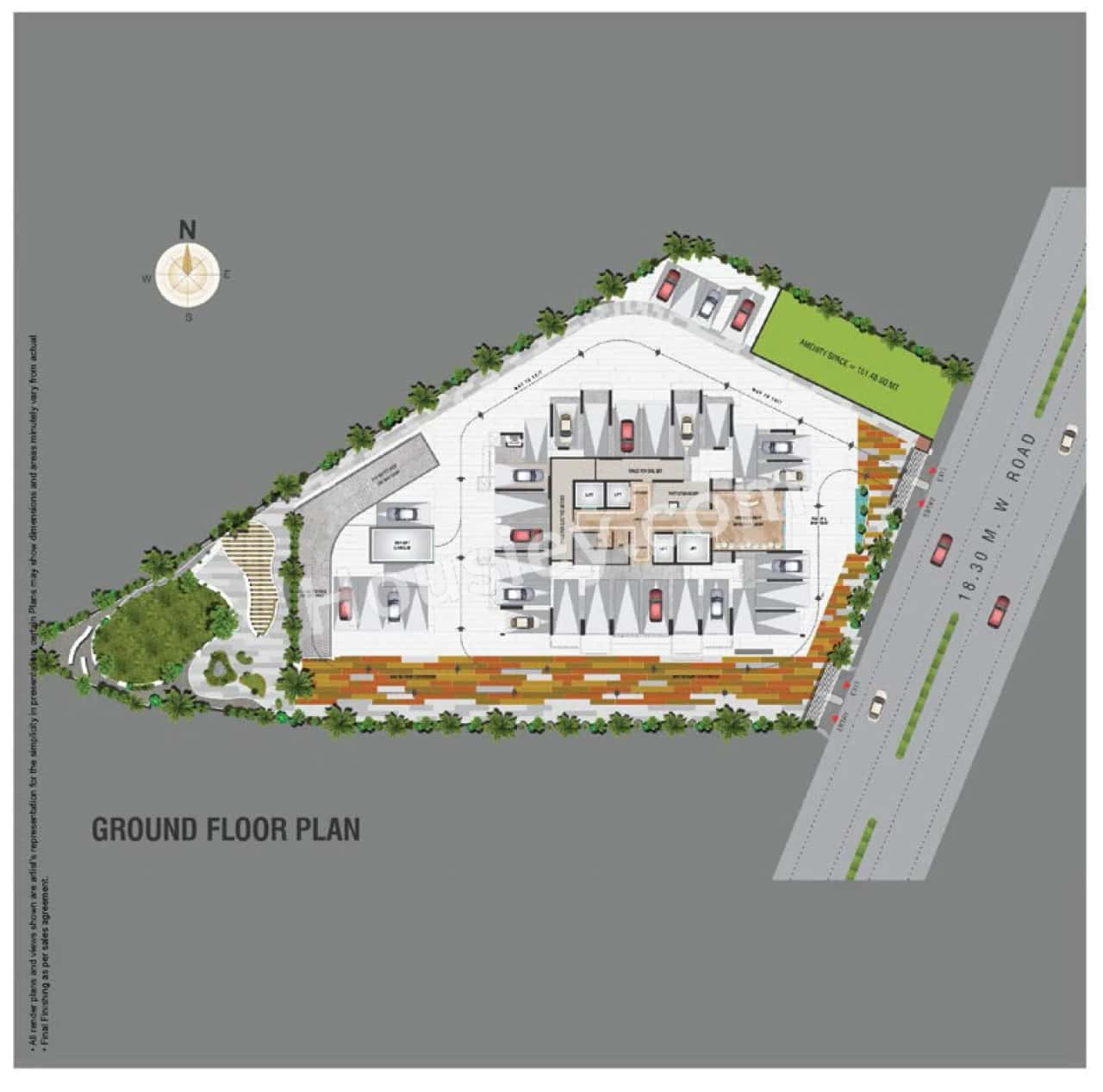 Sumit Shreeji Arcenciel Floor plan 1