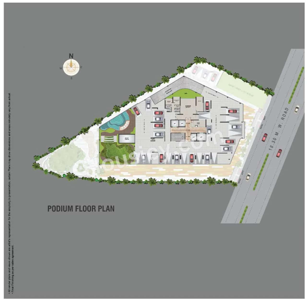 Sumit Shreeji Arcenciel Floor plan 2