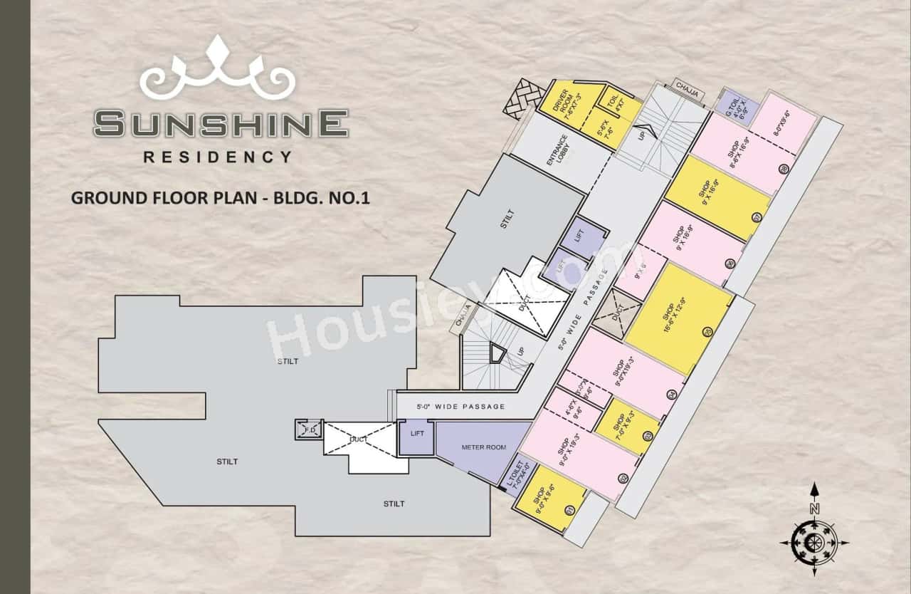 Sunshine Residency Floor plan 2