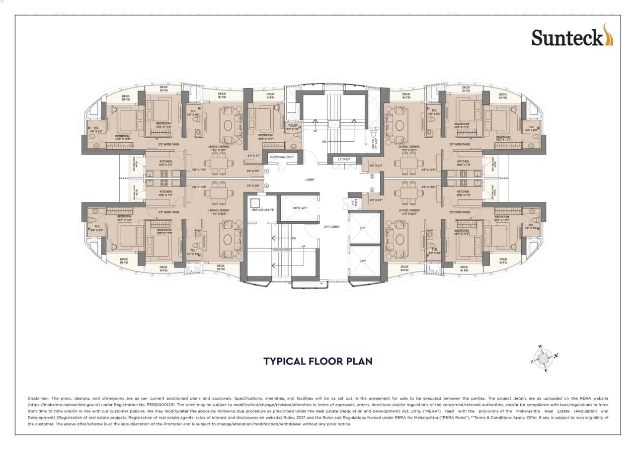 Sunteck City Avenue 1 Master Plan