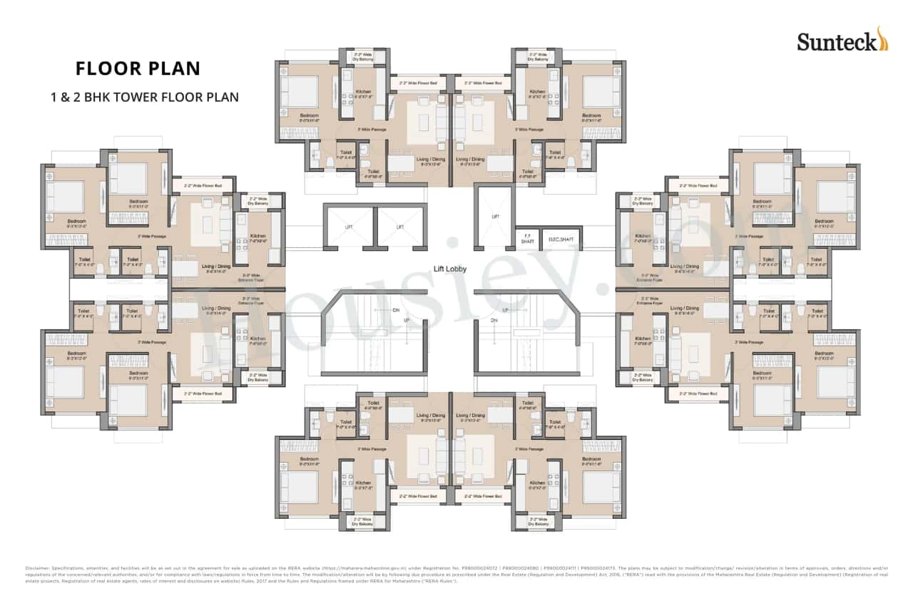 Sunteck Maxx World Floor plan 2