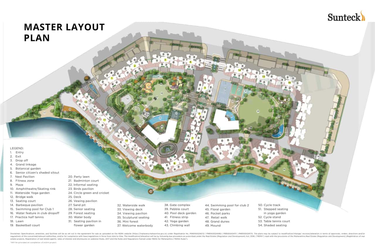 Sunteck Maxx World Master Plan