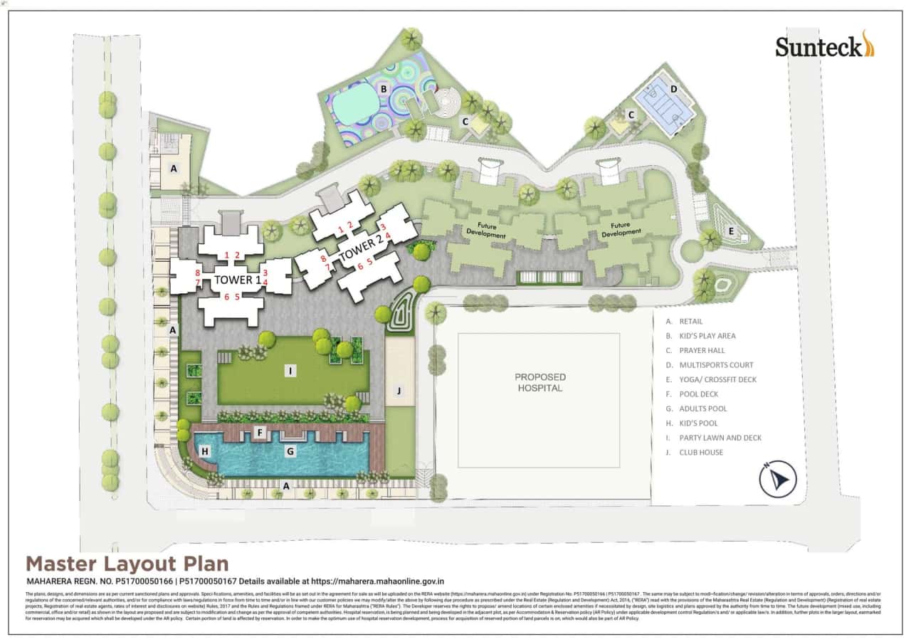 Sunteck Sky Park Master Plan