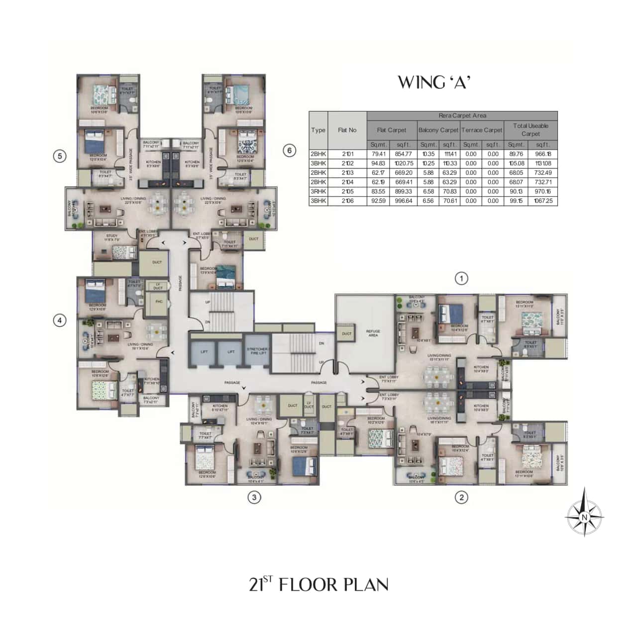 Supreme Estia Floor plan 2