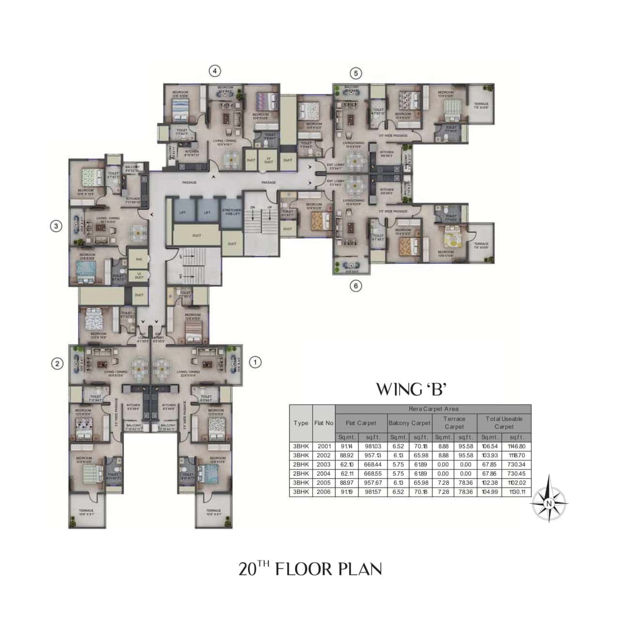 Supreme Estia Floor plan 3