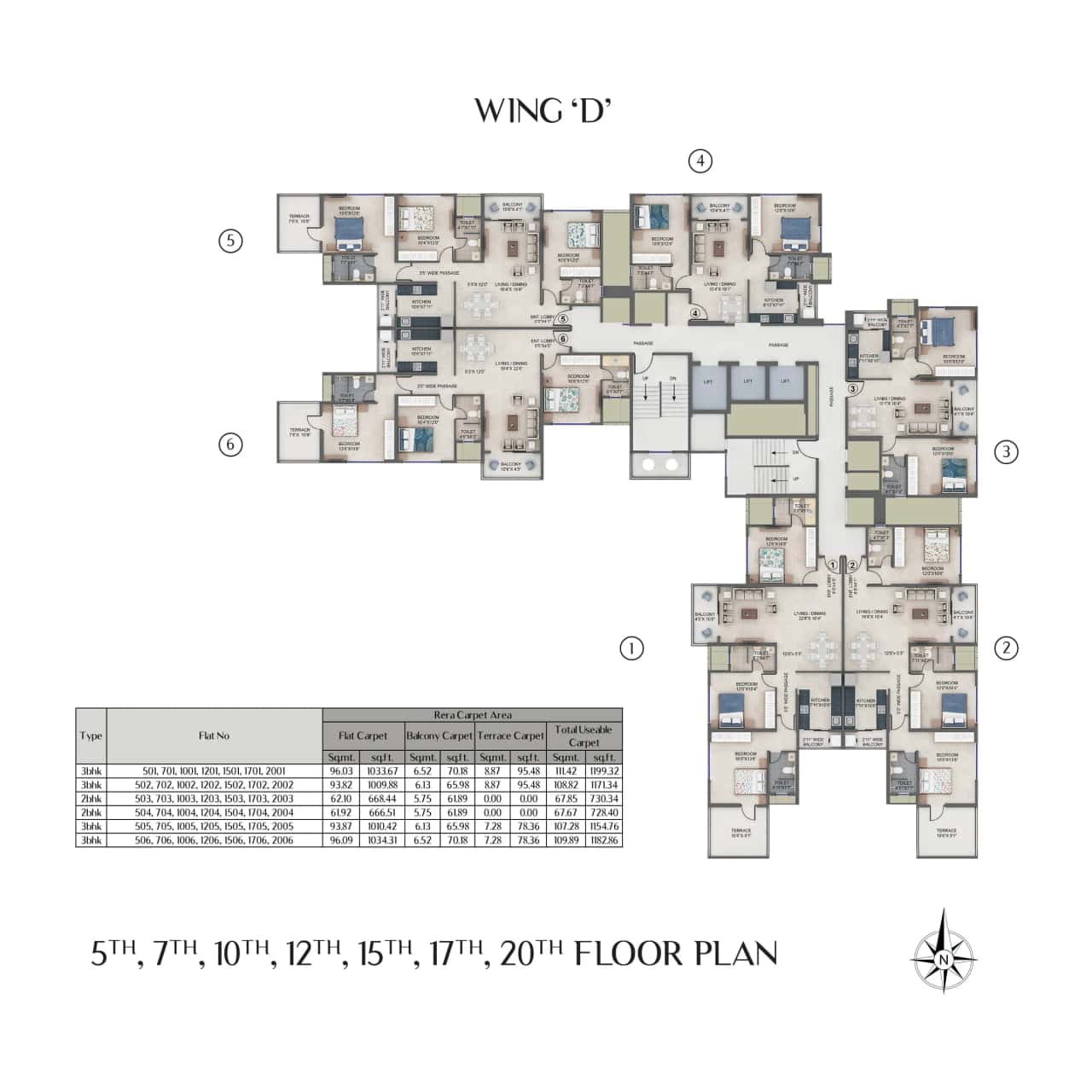Supreme Estia Floor plan 6