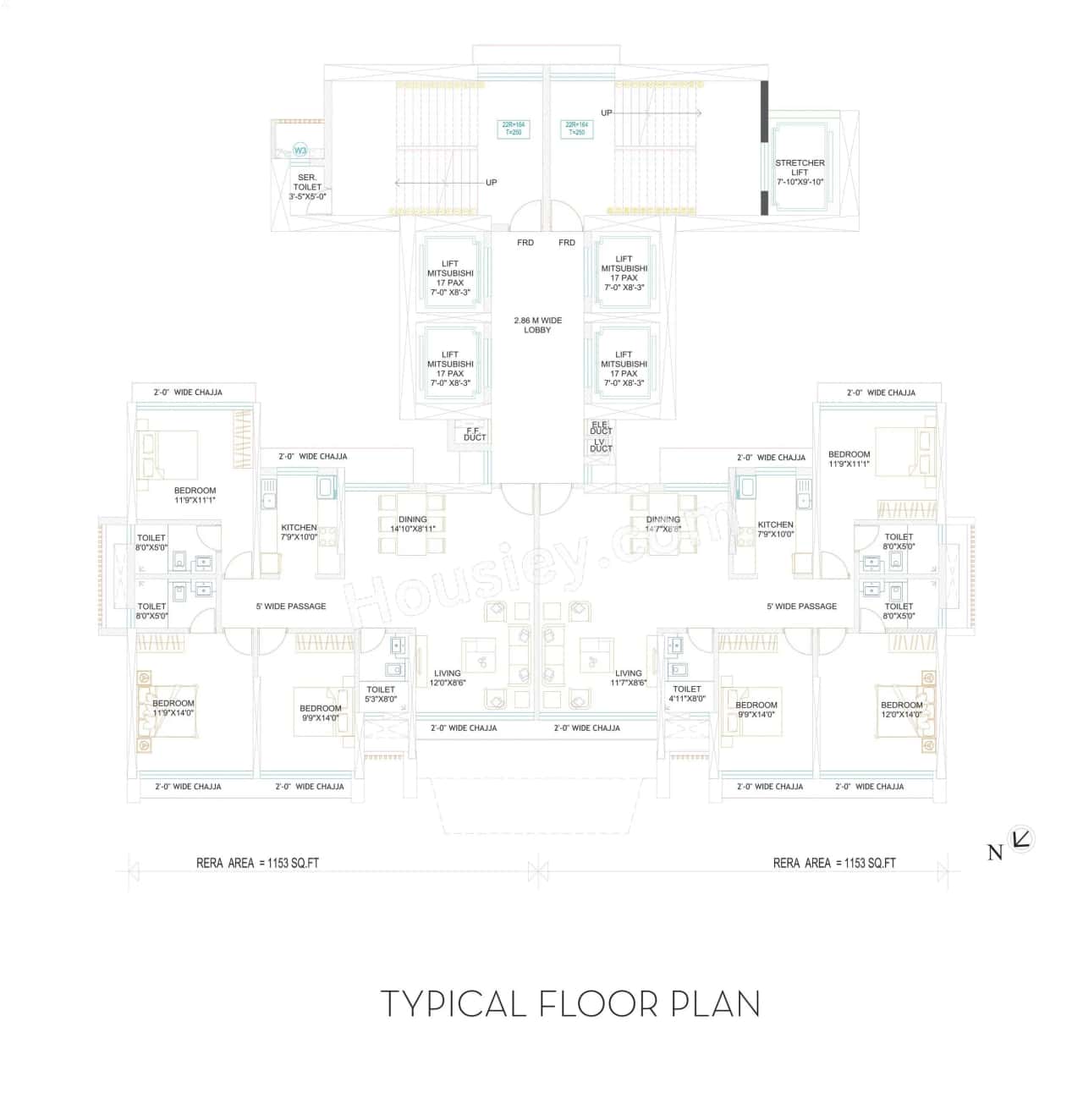 Suraj Ocean Star Floor plan 2