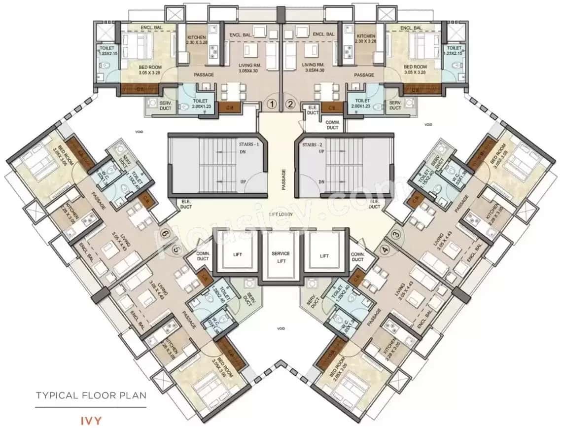 Suraksha Orovia Phase 1 Floor plan 2