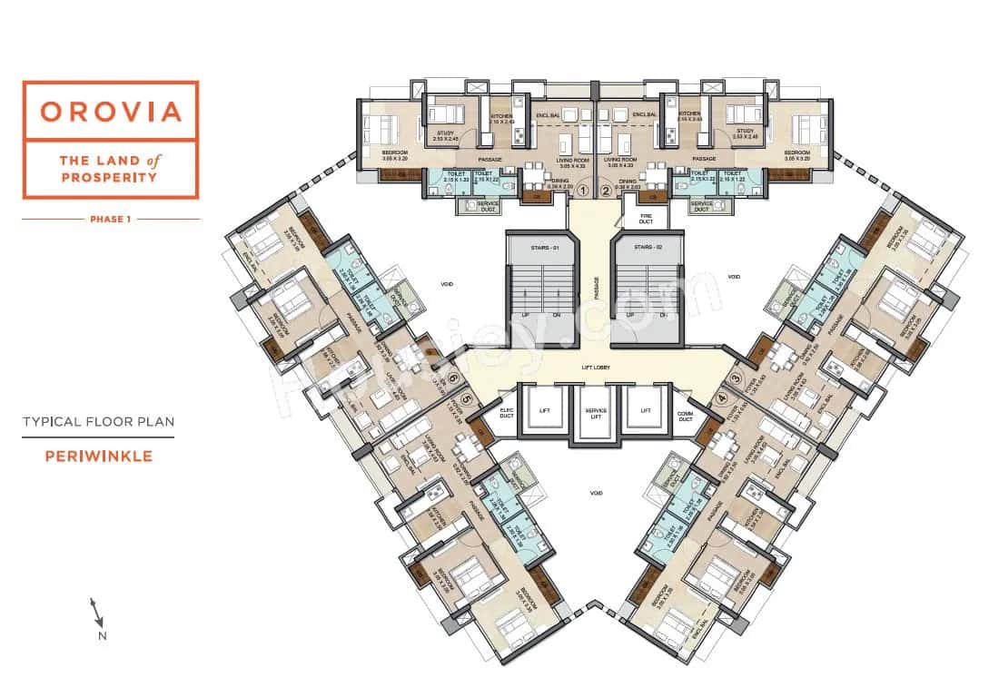 Suraksha Orovia Phase 1 Floor plan 1