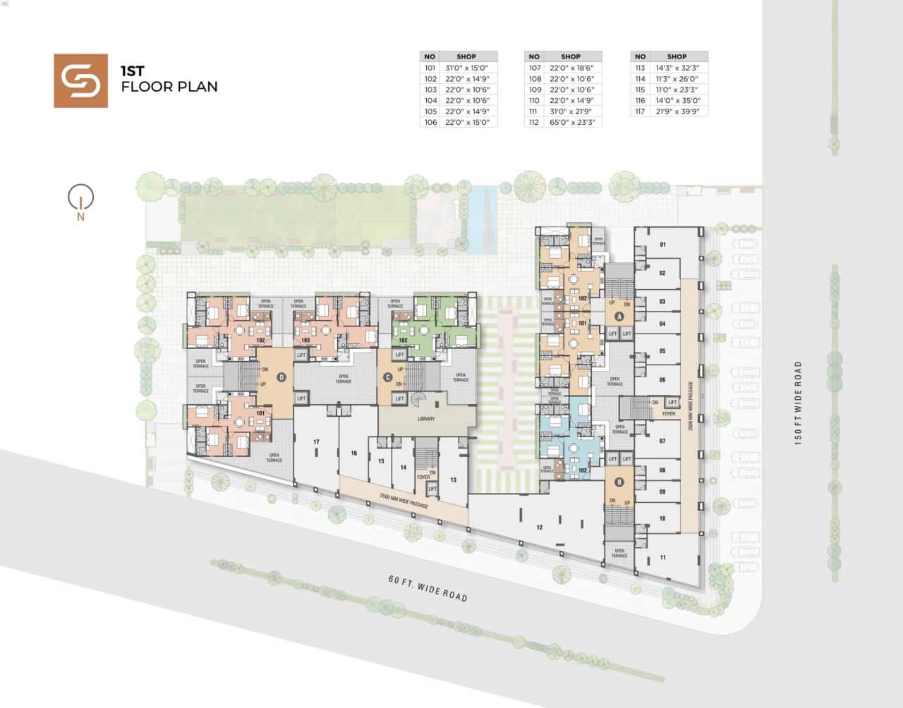 Swarnim Sun Floor plan 1