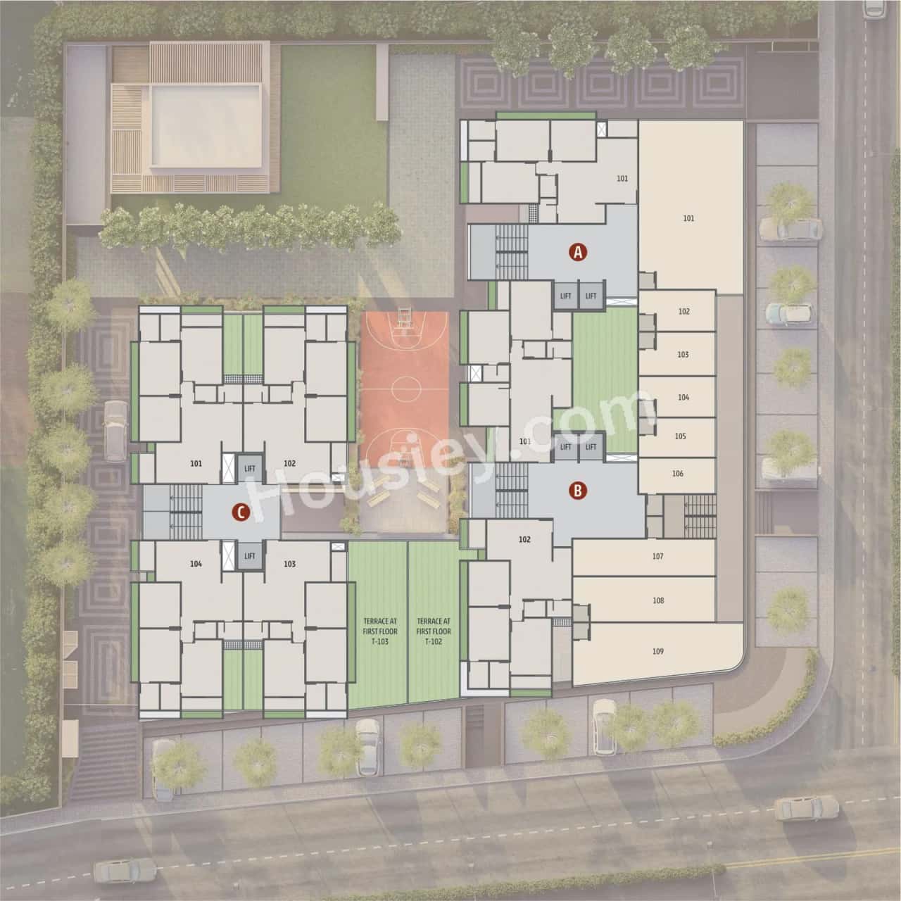 Swastik Promont Floor plan 2