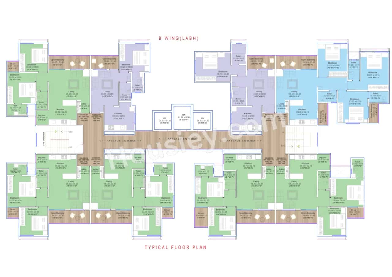 Swastik Twin Tower Floor plan 1