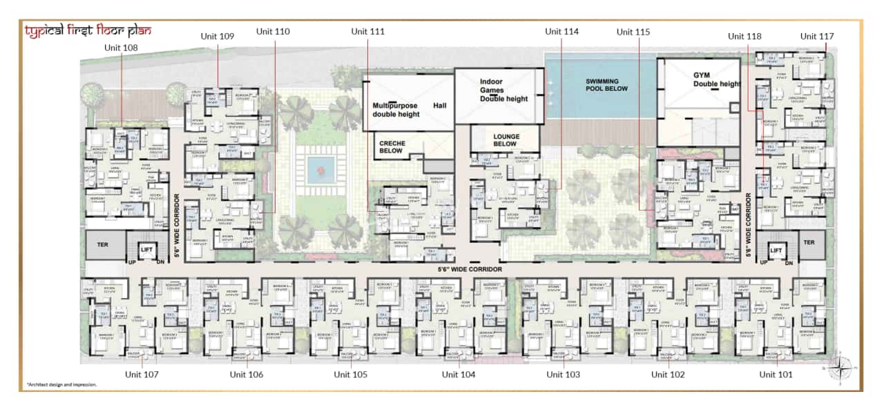 TG Heritage Floor plan 1