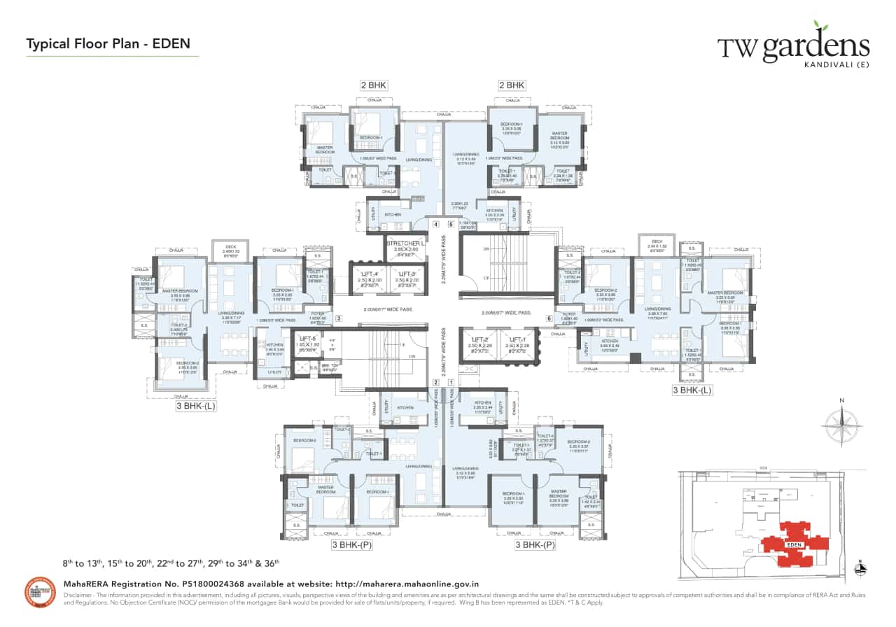 TW Gardens Floor plan 2