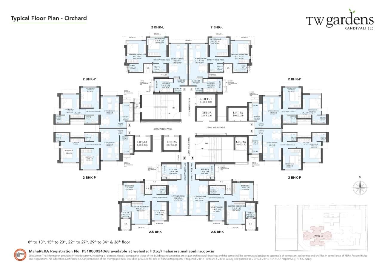 TW Gardens Floor plan 1