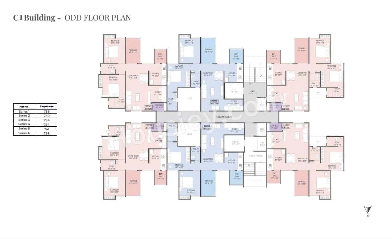 Teerth Avila Floor plan 13