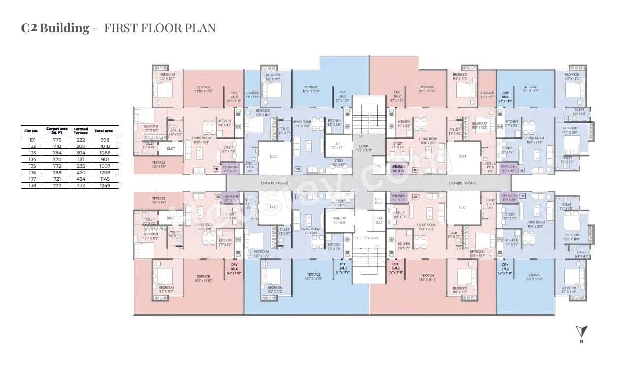 Teerth Avila Floor plan 15